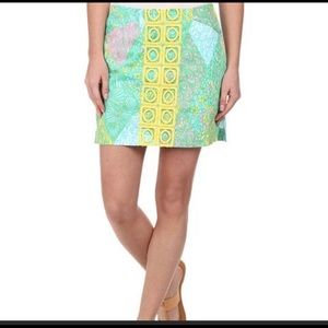 Lilly Pulitzer Sun dance skirt skort sz 10